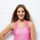 Amanda Byram posing in fitness gear