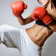 woman boxing workout