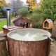 Outdoor hot tub