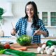 Woman thinking about how to become a nutritionist