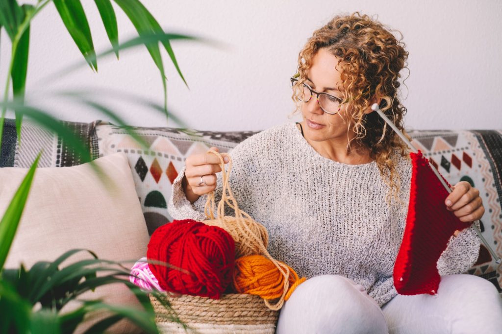 Knitting can help you overcome anxiety