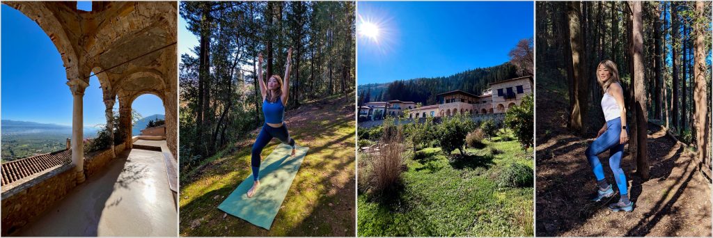 Activities on offer at Euphoria Retreat in Greece